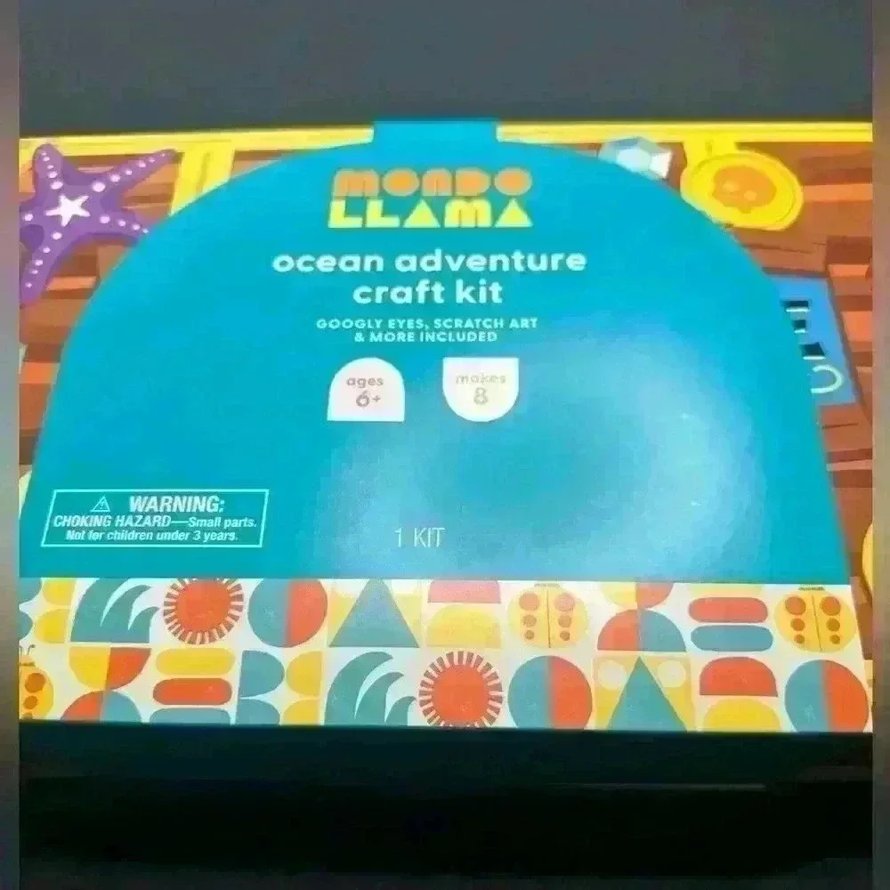 mindo llama ocean adventure craft kit  makes 8